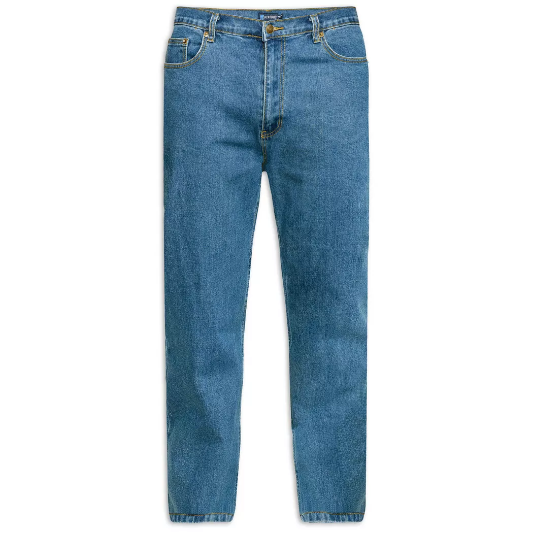 Duke - Rockford Carlos Stretch Jeans, für Herren, Stone Washed, Größe W36