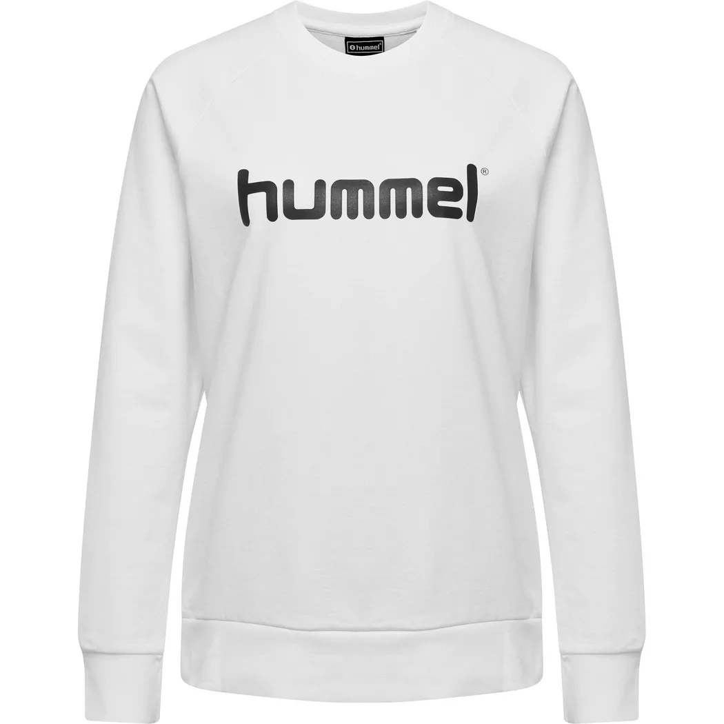 Hummel - sweatshirt damen cotton logo, XS