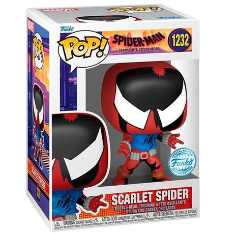 Funko  Figura POP dell'Uomo Ragno Scarlatto Esclusiva 