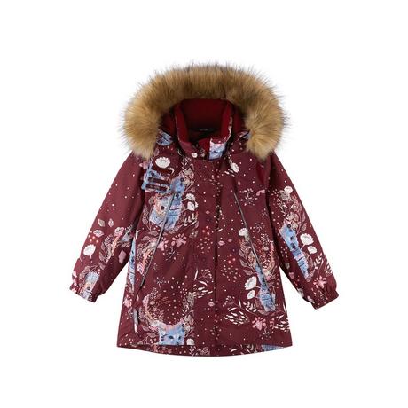 Reima  tec Mädchen Winterjacke Muhvi Jam red 