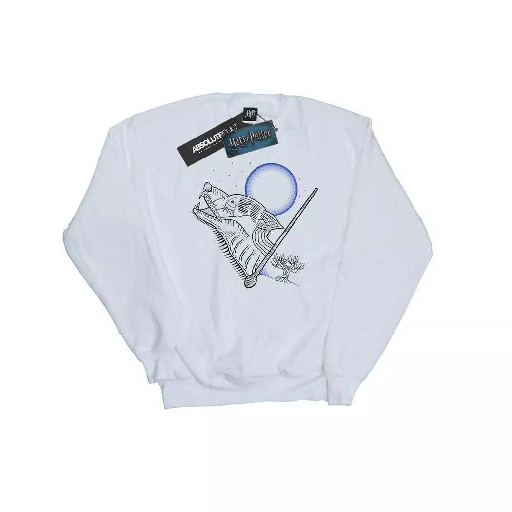HARRY-POTTER - Sweatshirt, für Herren, Weiss, Größe S