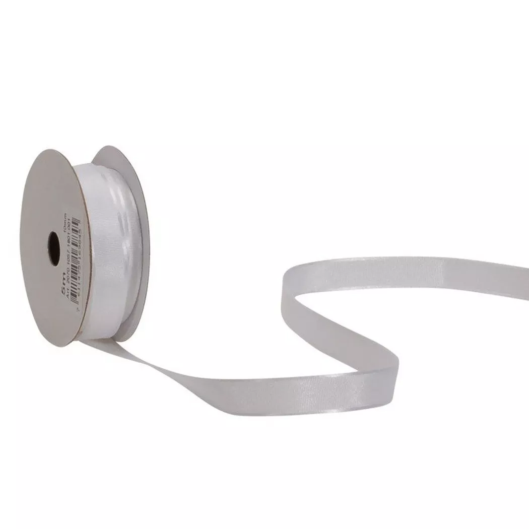 SPYK -  Band Cubino Taffetas, 5m, Weiss