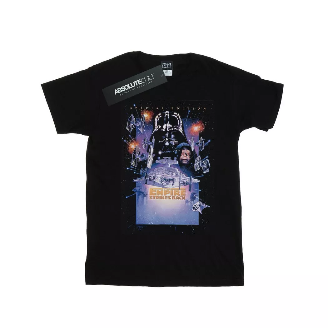 STAR WARS - Episode V TShirt, für Herren, Schwarz, Größe L