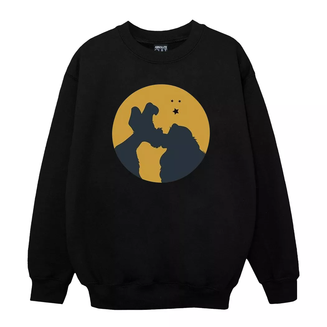Disney - Lady And The Tramp Sweatshirt, 104, Schwarz