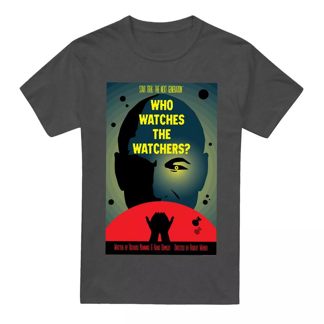 Star Trek - The Next Generation Season 3 Episode 4 TShirt, für Damen, Charcoal Black, Größe L