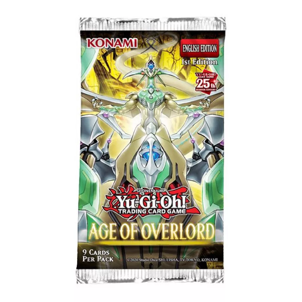 Yu-Gi-Oh! - Age Of Overlord 1st Edition Booster  25th Anniversary  - DE, Multicolor