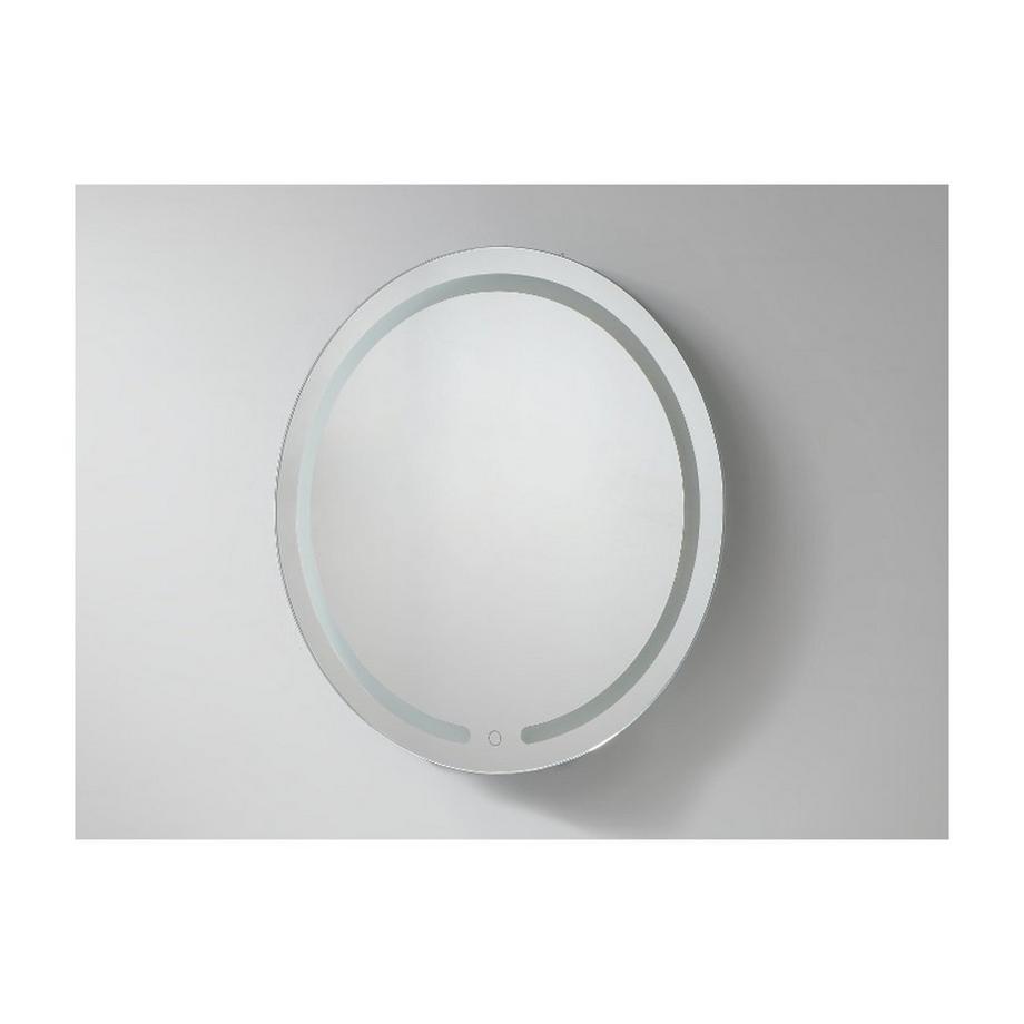 Vente-unique Miroir de salle de bain lumineux rond à  leds NEREA  