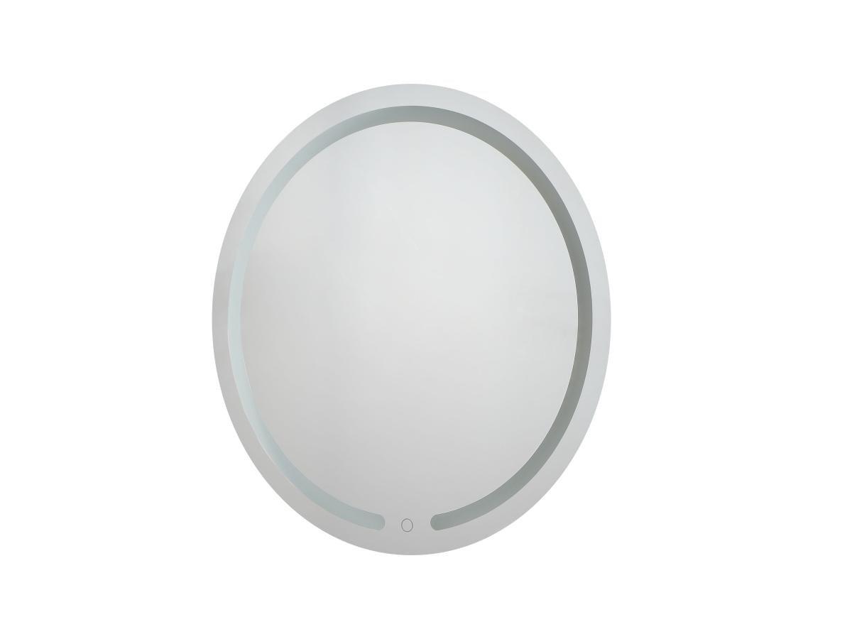 Vente-unique Miroir de salle de bain lumineux rond à  leds NEREA  