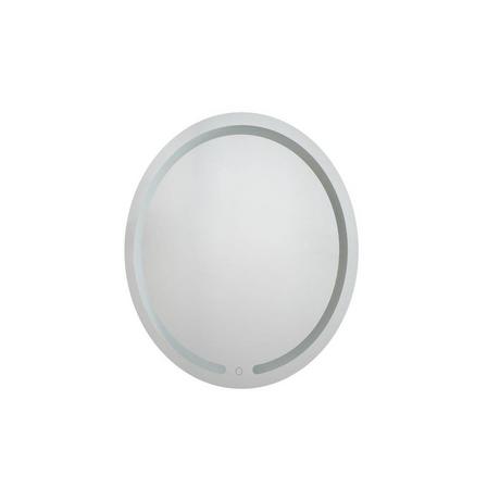 Vente-unique Miroir de salle de bain lumineux rond à  leds NEREA  