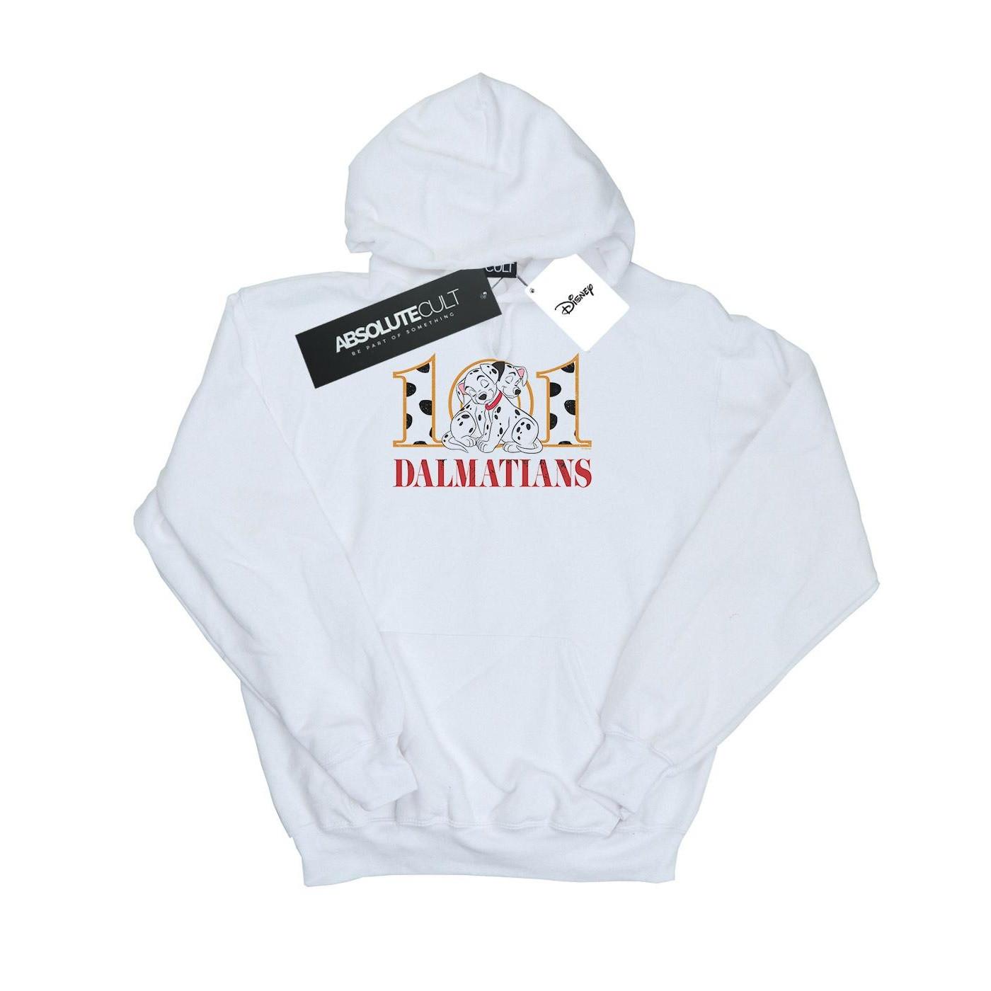 Image of 101 Dalmatians Puppy Hug Kapuzenpullover Herren Weiss XL