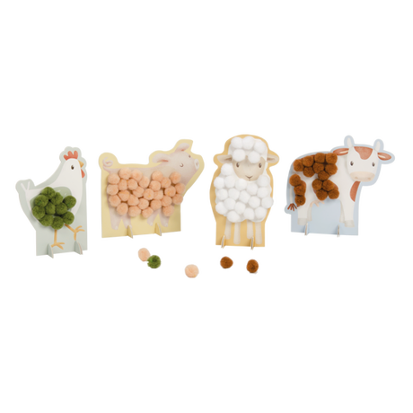 Little Dutch  Cartes Pompom Little Farm 