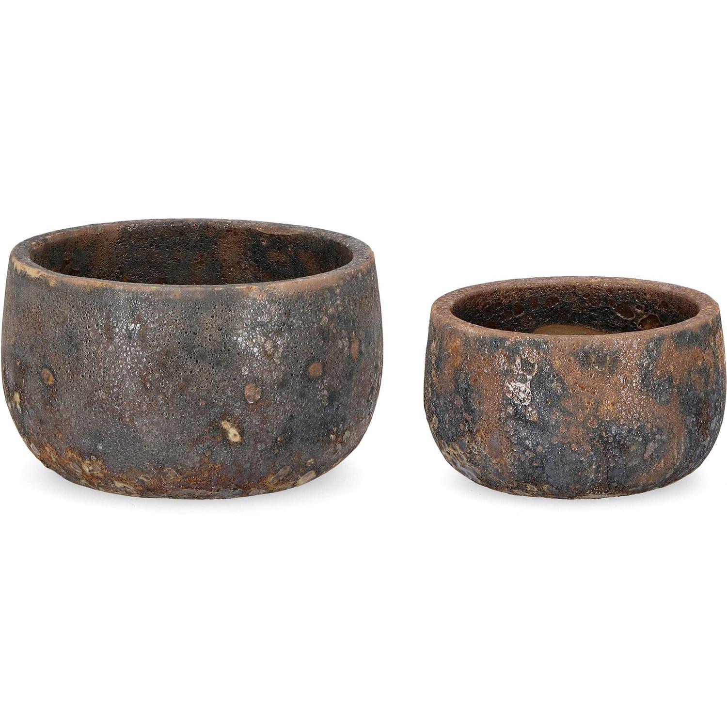 Image of Pflanzentopf Duyen rusty (2er-Set) Pflanzentopf Duyen rusty (2er-Set)