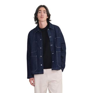 AIGLE  veste en jean de travail mi-longue 