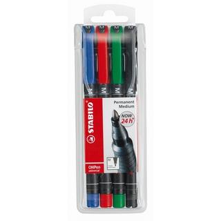 STABILO STABILO OHP Pen permanent M  4er Etui  