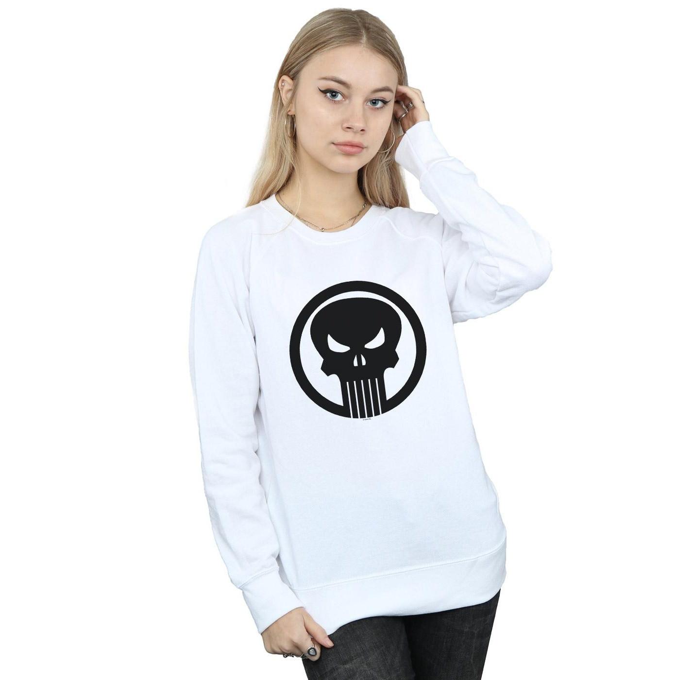 MARVEL  The Punisher Skull Circle Sweatshirt 