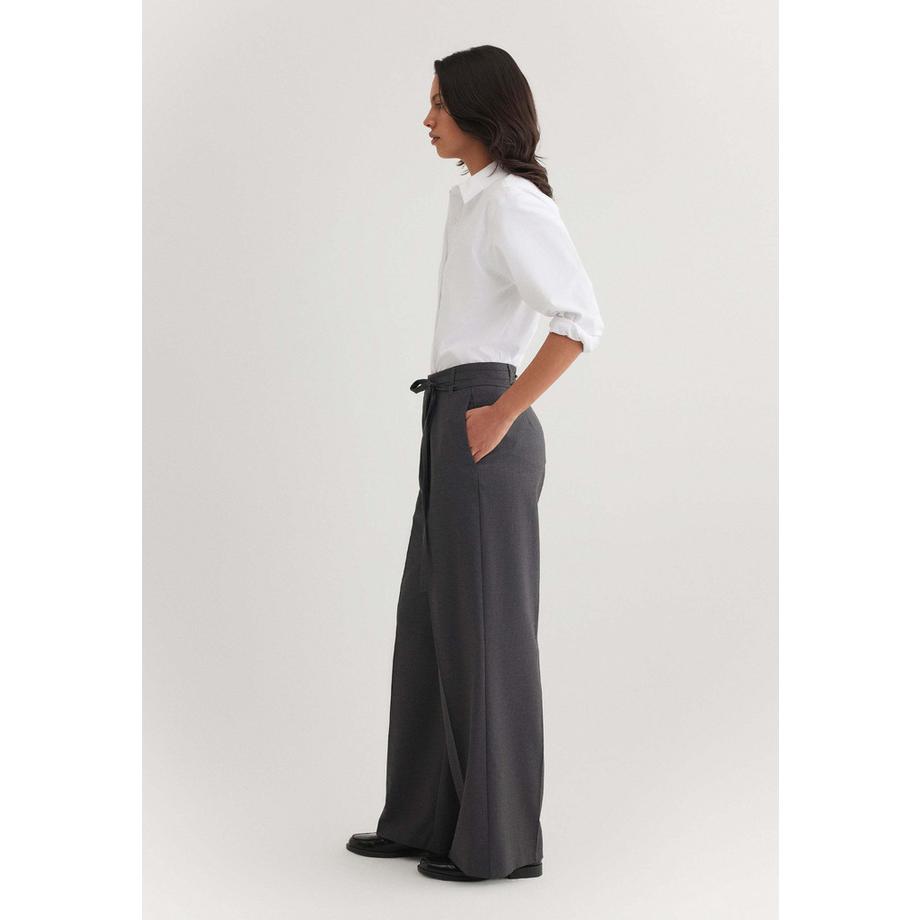 Mavi Pin Stripe Wide Leg Hose  