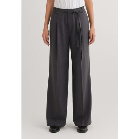 Mavi Pantaloni Pin Stripe Gamba Larga  