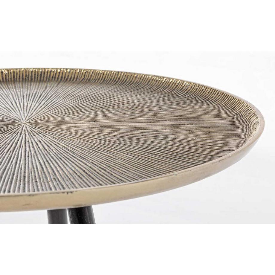 mutoni Table d&#039;appoint Tahir ronde (set de 3)  