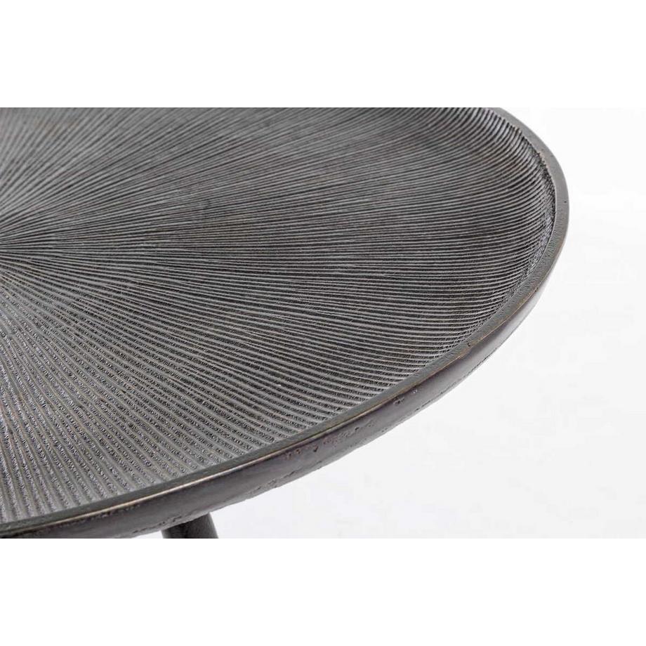 mutoni Table d&#039;appoint Tahir ronde (set de 3)  