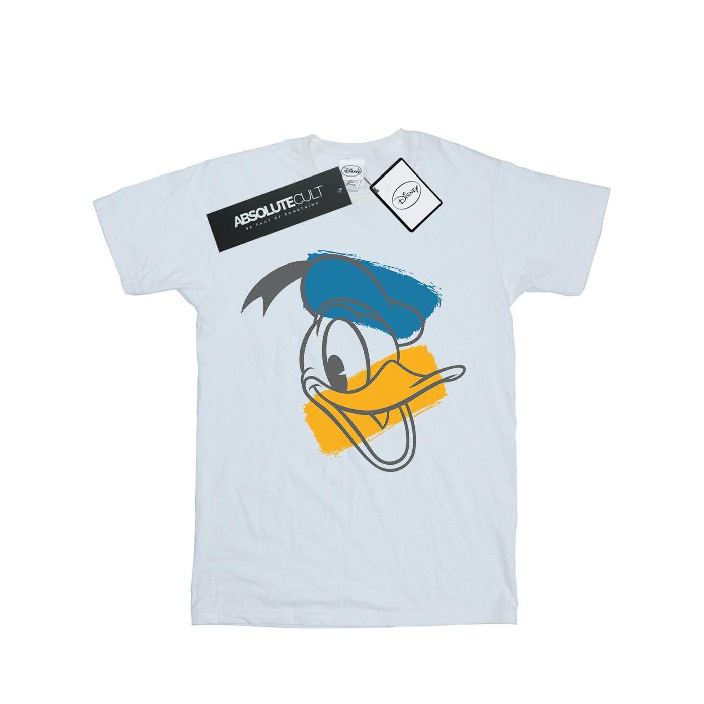 Image of Donald Duck Head Tshirt Herren Weiss M