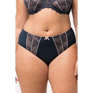 Ulla Popken Slip midi Inserti pizzo Microfibra  