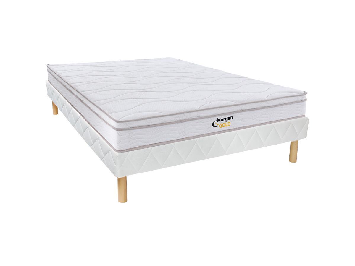 Image of Set Untergestell + ViscoFederkernmatratze 3 Zonen WOLKENTANZ von 10 Set Untergestell + ViscoFederkernmatratze 3 Zonen WOLKENTANZ von 10