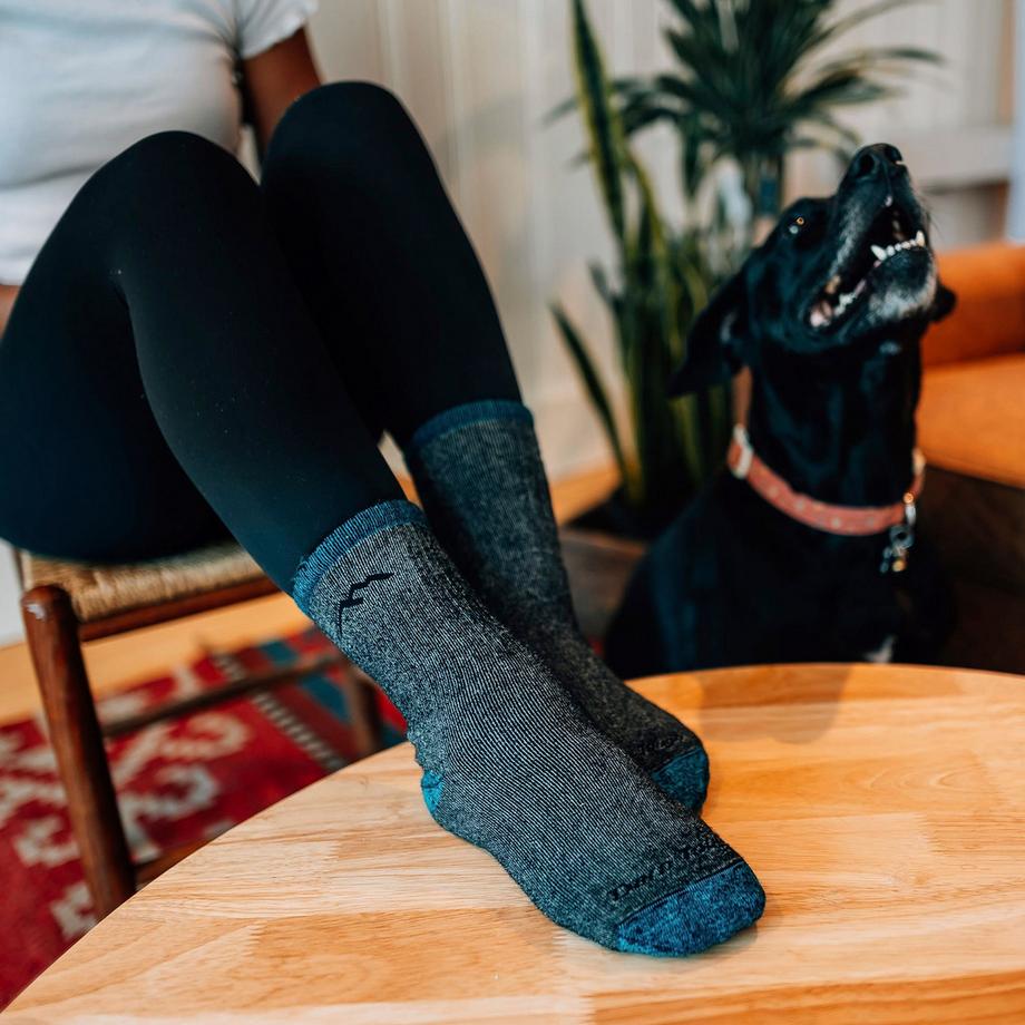 Darn Tough Vermont  Calze donna Micro Crew pesanti lana per alpinismo e trekking 