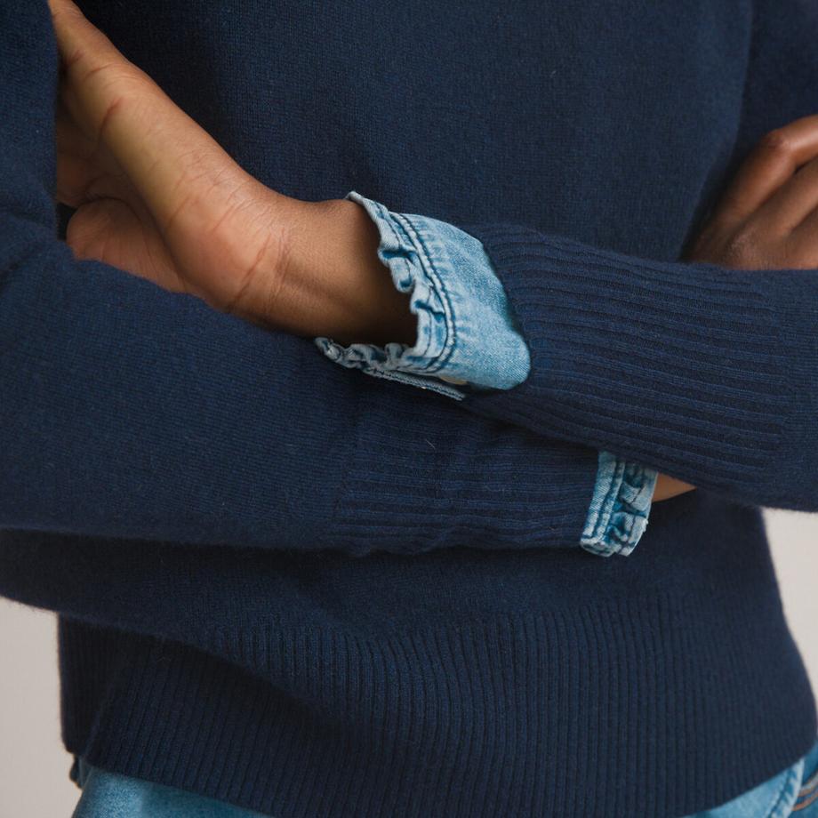 La Redoute Collections Pullover Girocollo Maglia Fine Cashmere  