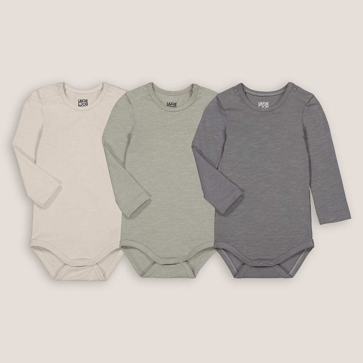 Image of 3er-pack Langärmelige Bodys Unisex Multicolor 18M