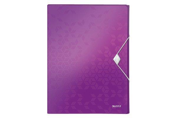 Leitz LEITZ Ablagebox WOW PP 46290062 violett 250x330x37mm  