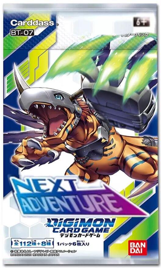 Bandai  Next Adventure BT07 Booster - Digimon Card Game - EN 