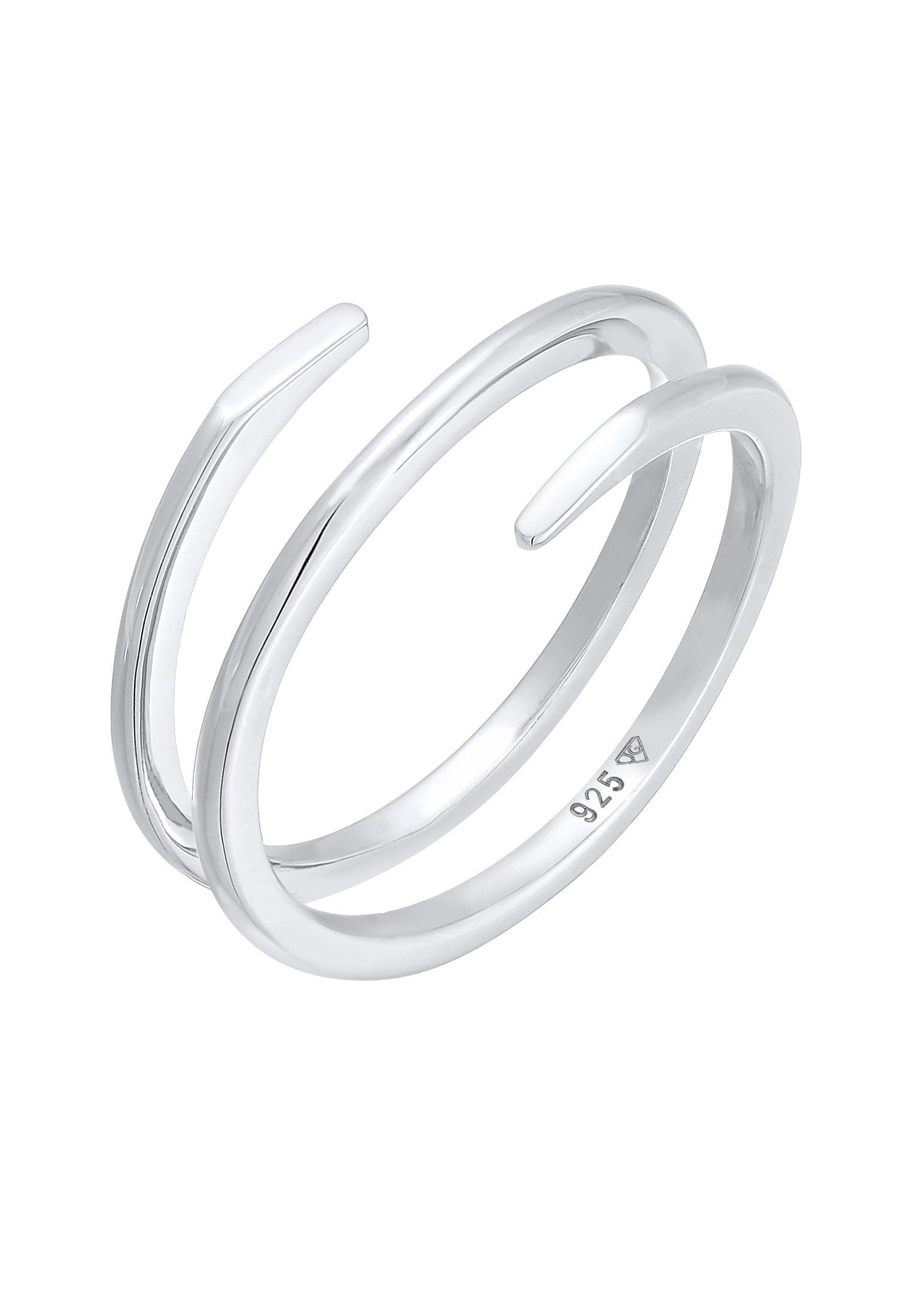 Image of Ring Wickeldesign Damen Silber 62mm
