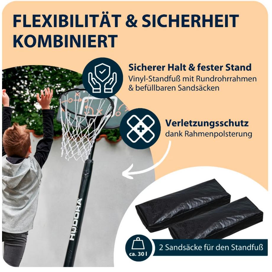 HUDORA  Basketballständer Playoff 205 