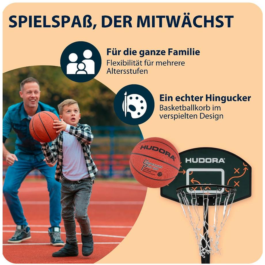 HUDORA  Basketballständer Playoff 205 