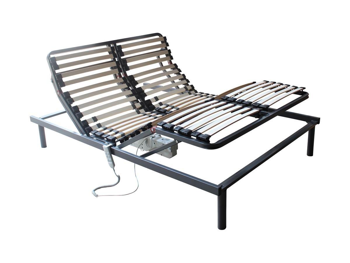 DREAMEA Elektrischer RelaxLattenrost 5 verstellbare Positionen 1x0OKINMotor  