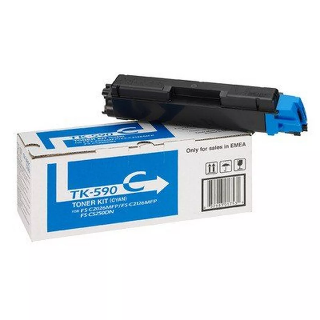 KYOCERA – Toner-Modul cyan TK-590C FS-C2026/2126 5000 Seiten, One Size