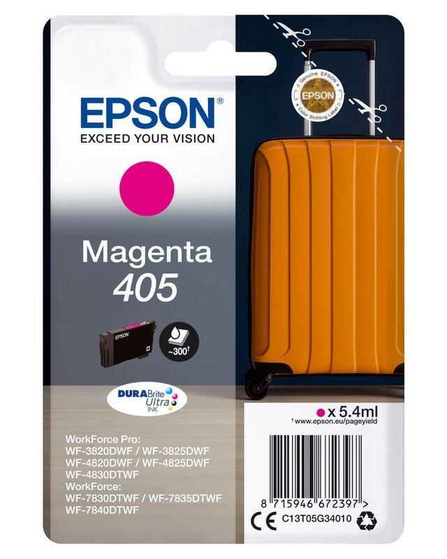 EPSON  EPSON Tintenpatrone 405 magenta T05G34010 WF-7830DTWF 300 Seiten 