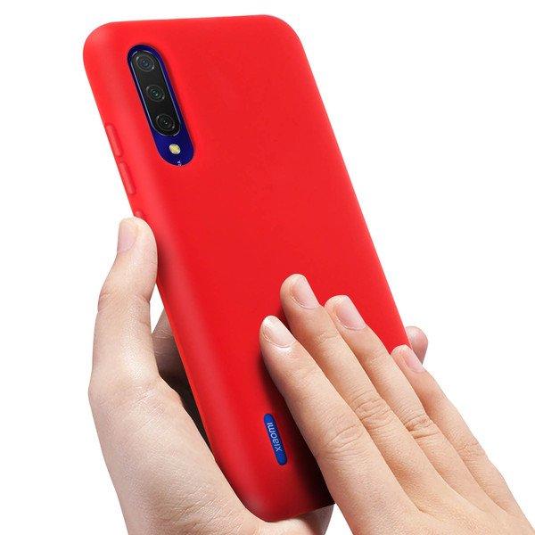 Avizar  Soft Touch Hülle Xiaomi Mi 9 Lite Rot 