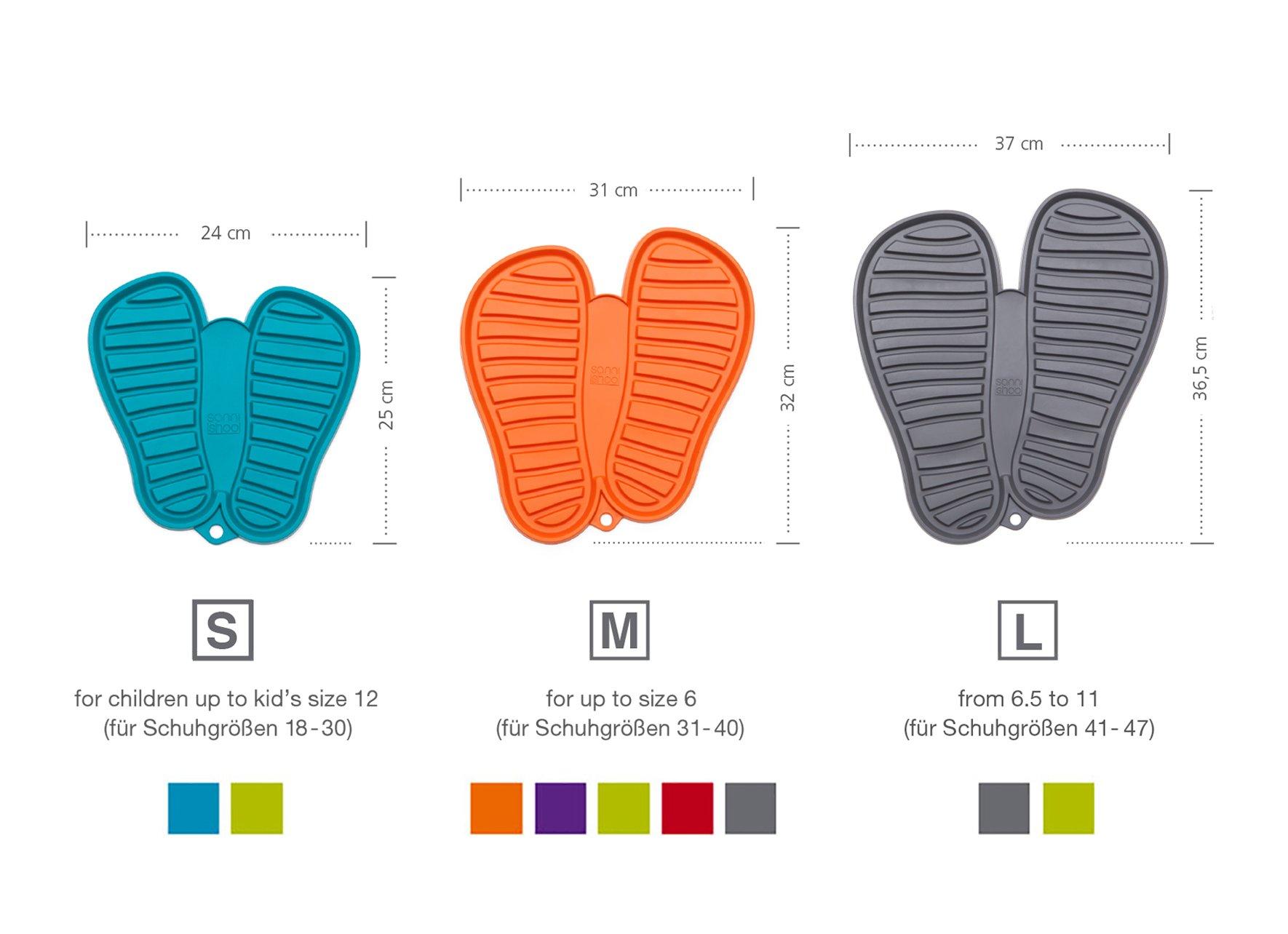 Sanni Shoo shoo.pad Fussmatte M bis Grösse 40/41  
