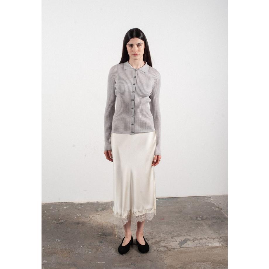 Studio Cashmere8 Frida 4 Langarm Poloshirt  