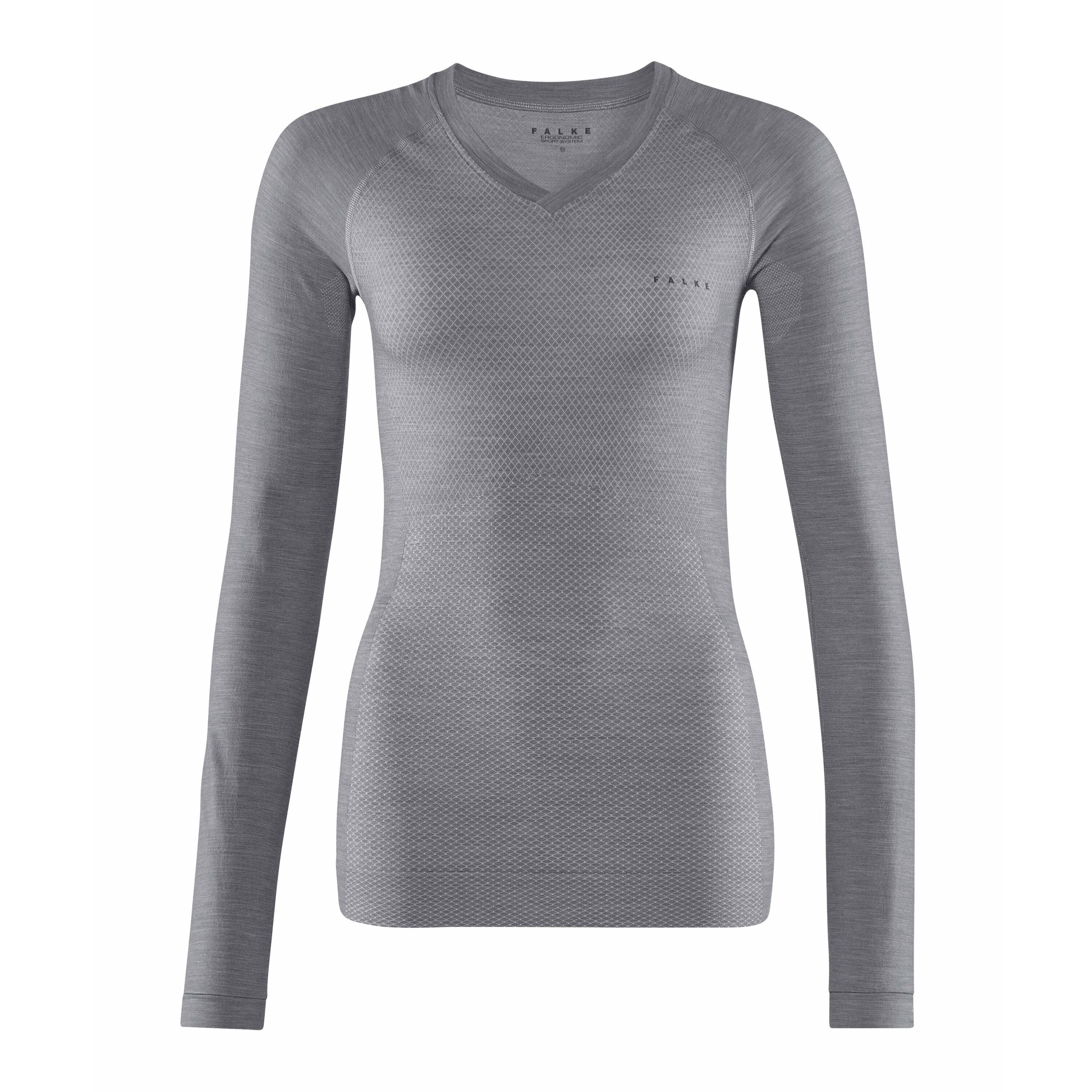 Image of Langarm-t-shirt Falke Wool-tech Light Damen S