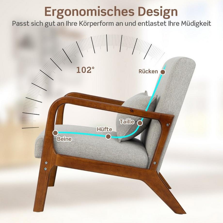 Northix Wohnzimmer-Loungesessel  