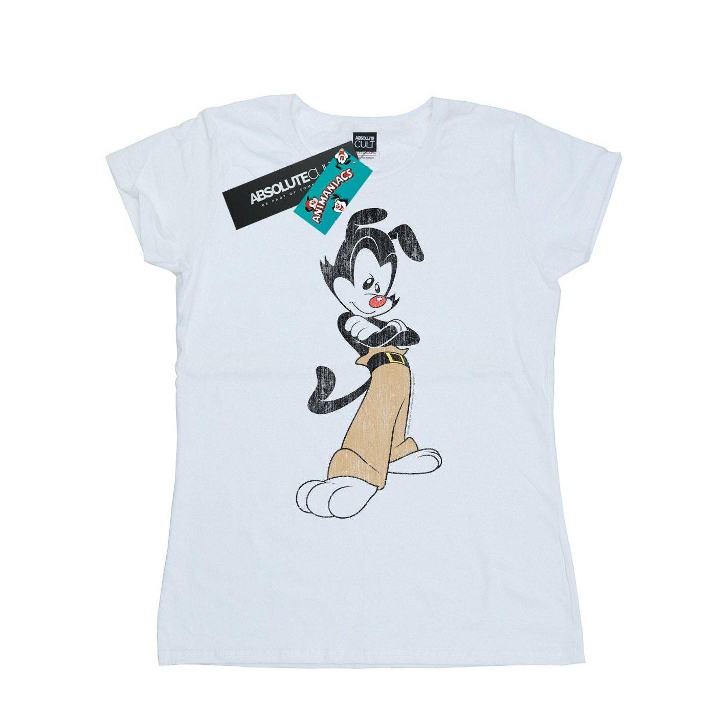 Image of Yakko Classic Pose Tshirt Damen Weiss XL