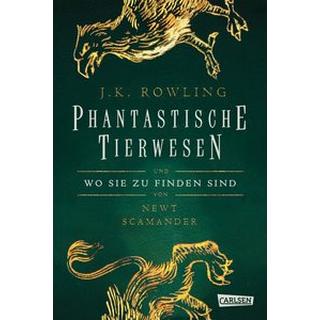 Hogwarts-Schulbücher: Phantastische Tierwesen und wo sie zu finden sind Rowling, J.K.; Rowling, J.K. (Illustrationen); Fritz, Klaus (Übersetzung) Couverture rigide 