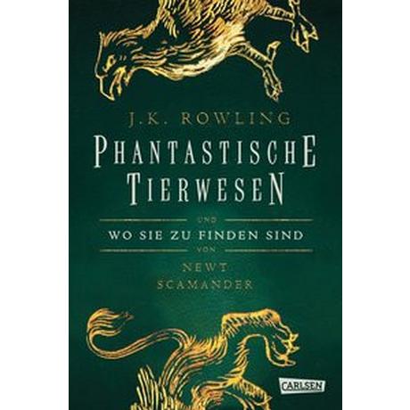 Hogwarts-Schulbücher: Phantastische Tierwesen und wo sie zu finden sind Rowling, J.K.; Rowling, J.K. (Illustrationen); Fritz, Klaus (Übersetzung) Couverture rigide 