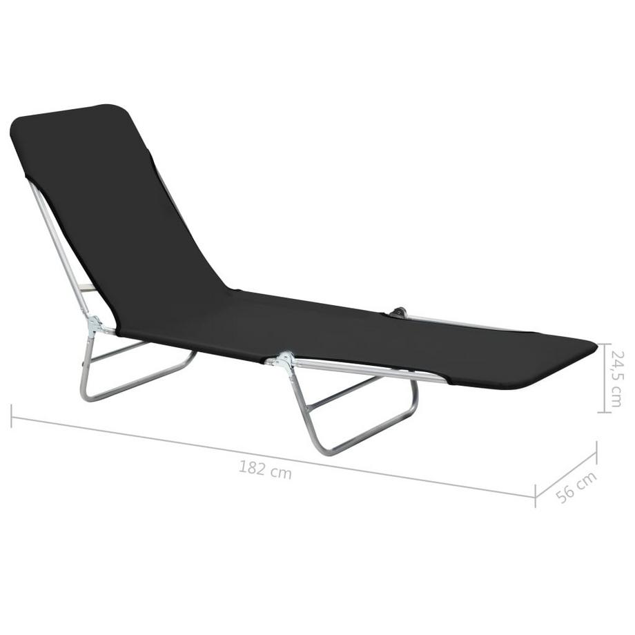 VidaXL Sonnenliege gewebe  