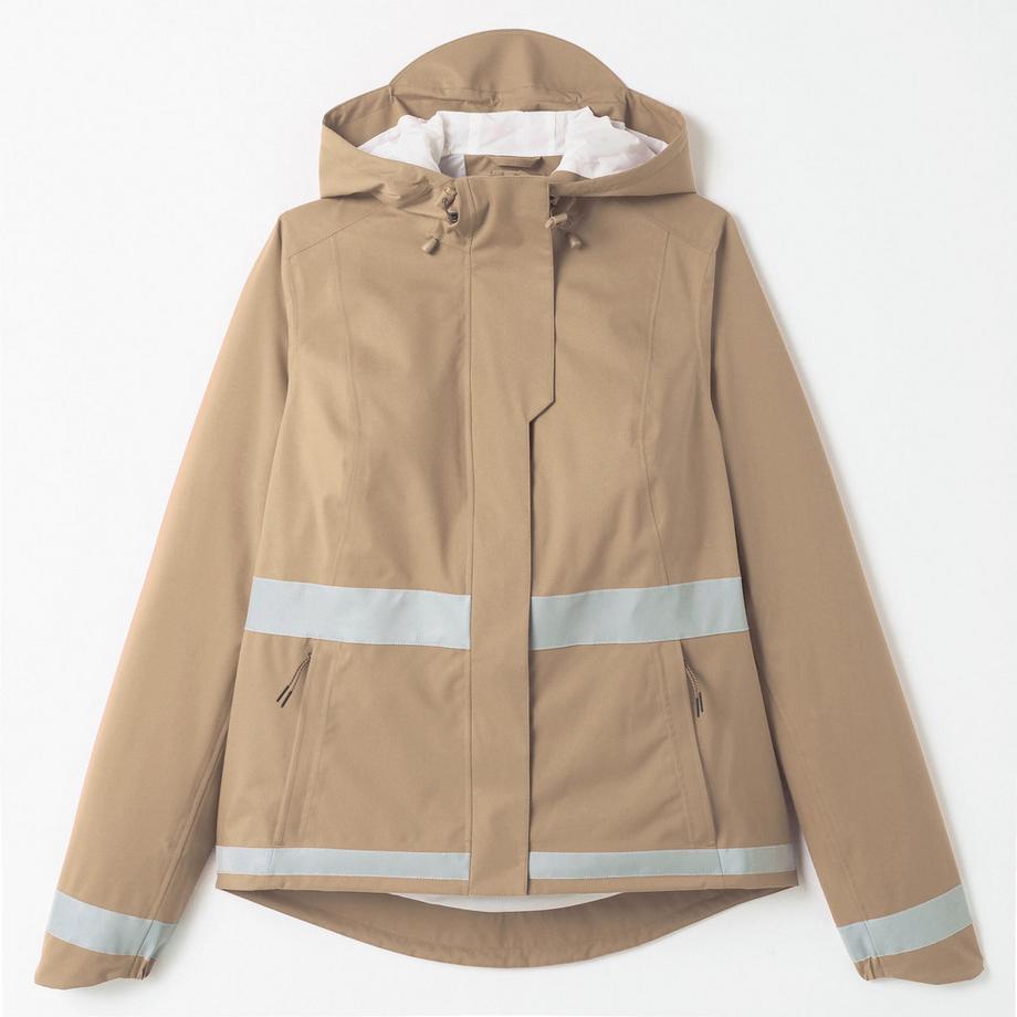 BTWIN City 540 Visibility Fahrrad Regenjacke  