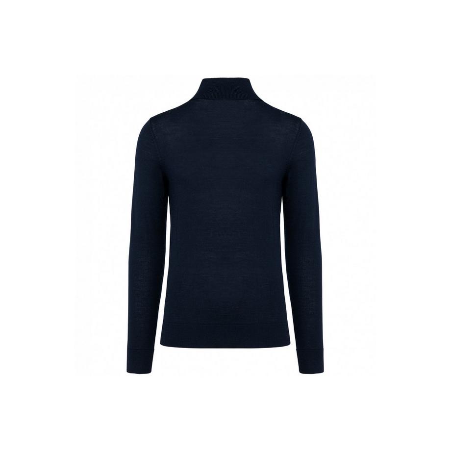 Kariban Merino Pull Col Roulé  