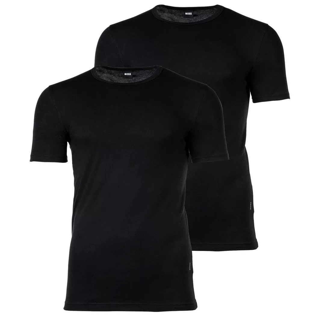 BOSS T-Shirt 2-er Pkg. schwarz | S