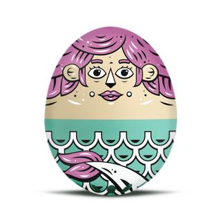 PiepEi Singende Eieruhr Meerjungfrau  